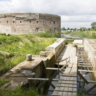 オランダの水利防塞線群の写真