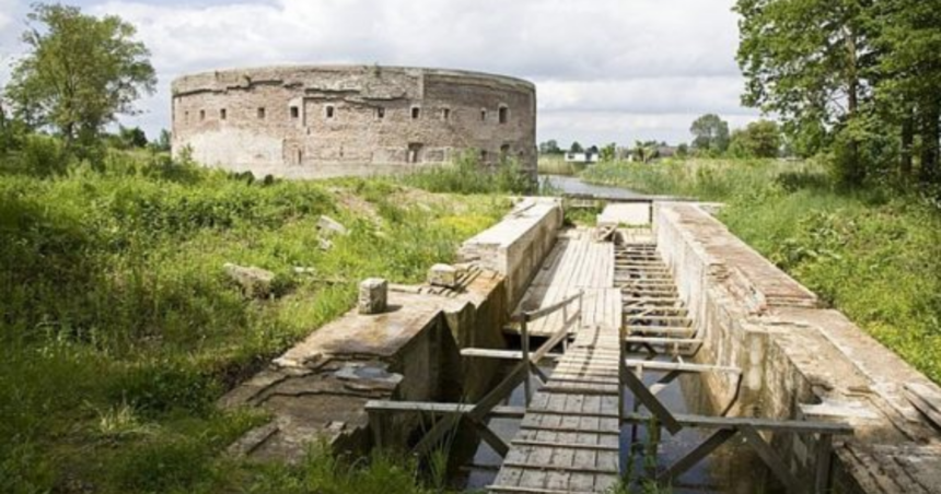 オランダの水利防塞線群の写真