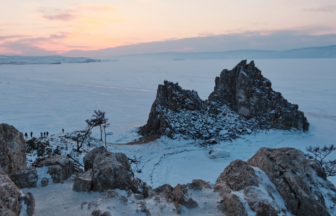 大ボルハン・ハルドゥン山とその周辺の聖なる景観の写真