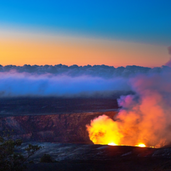 ハワイ火山国立公園の写真