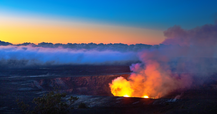 ハワイ火山国立公園の写真