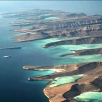 カリフォルニア湾の島々と自然保護区の写真