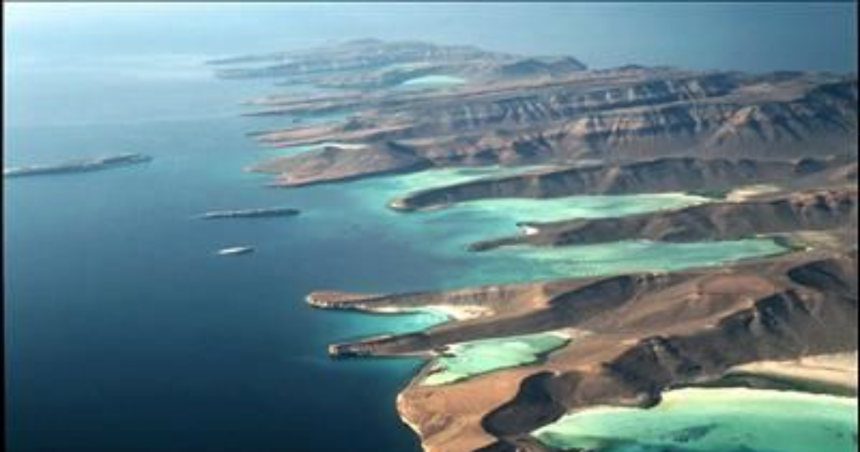 カリフォルニア湾の島々と自然保護区の写真