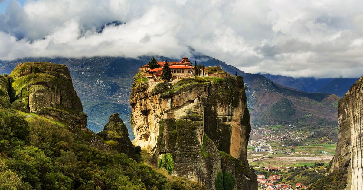 メテオラの修道院群 | 複合遺産 | 世界遺産ライブラリ