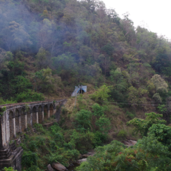 インドの山岳鉄道群の写真